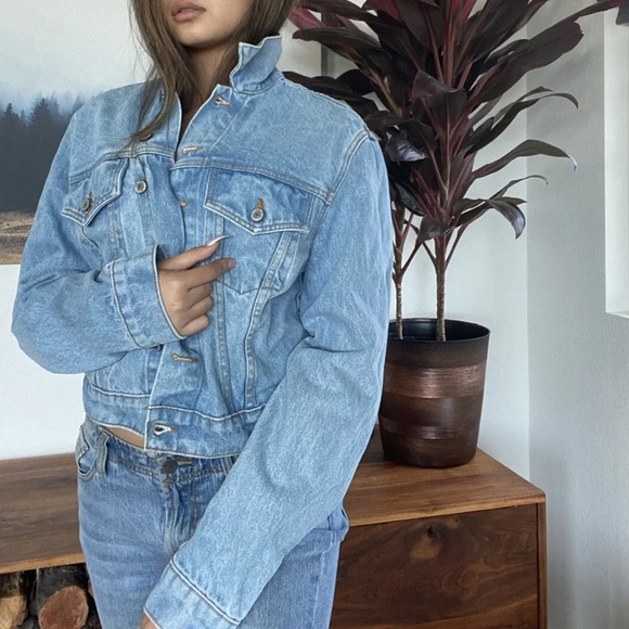 Brandy Melville Jackets & Blazers - John Galt Oversized Vintage Jean Jacket